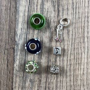 Lot of 6 Charms